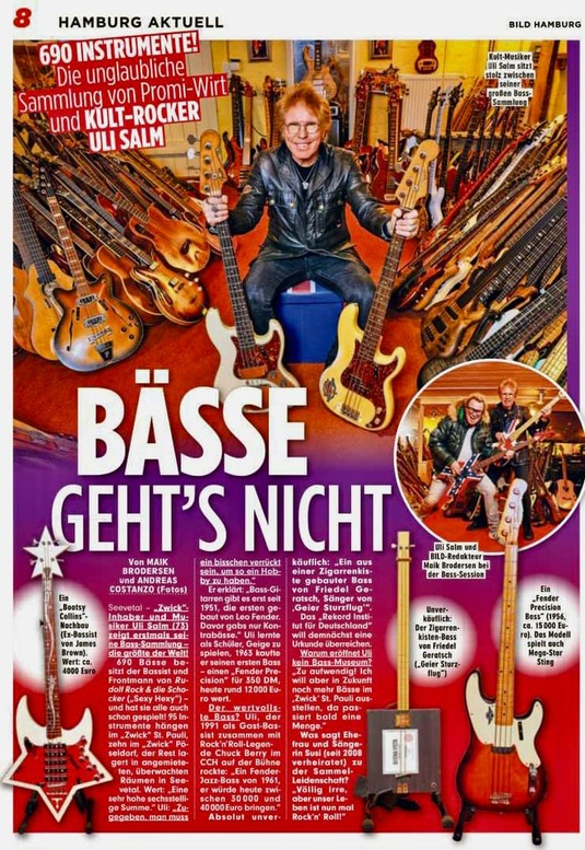 Die größte Bass-Sammlung der Welt!