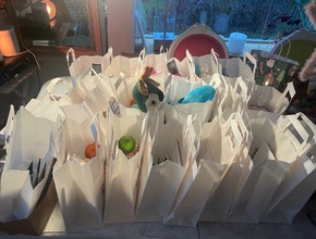 Geschenke für geflüchtete Kinder