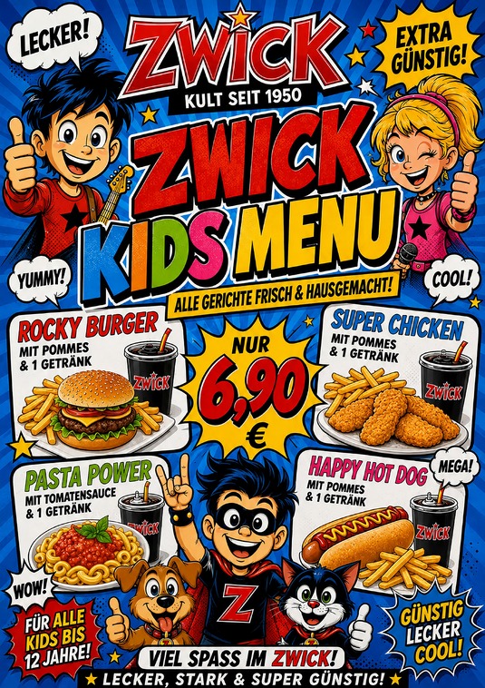 NEU: das ZWICK KIDS MENU